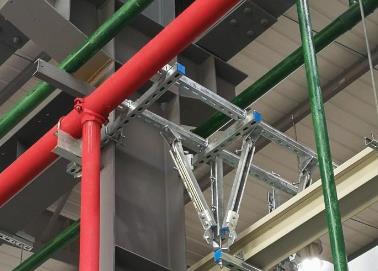 镇江该抗震支架的整体式支吊架结构协调性好